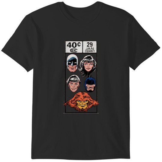 Discover Alpha Flight Corner Box T-Shirts