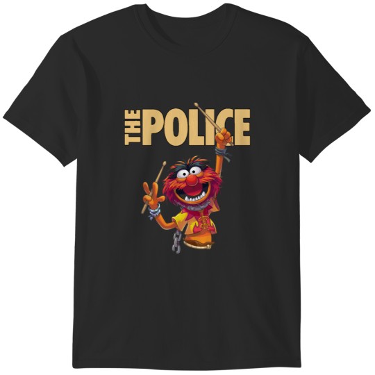 Discover Muppet Animal Drummer X Police the Band T-Shirts