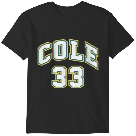 Discover Shaquille ONeal 33 Robert G Cole High School Basketball Jersey T-Shirts