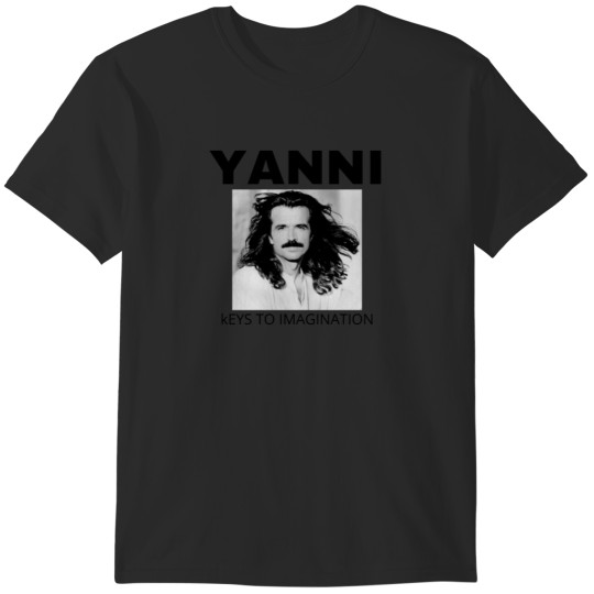 Discover Yanni mustache GOD T-Shirts