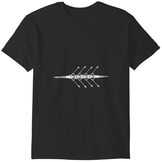 Discover Rowing, rowing boat T-Shirts