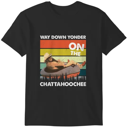 Discover Vintage Way Down Yonder On The Chattahoochee T-Shirts