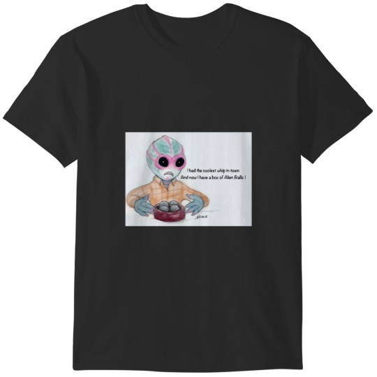 Discover Resident Alien Balls T-Shirts