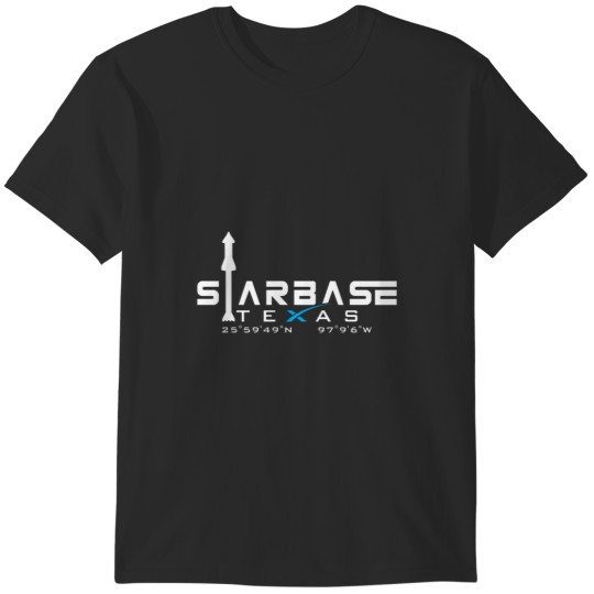 Discover Starbase Texas Boca Chica Spacex  (1) T-Shirts