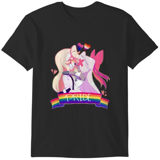 Discover Hazbin Hotel pride T-Shirts