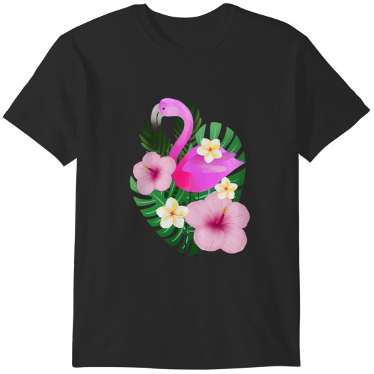 Discover Womens Flamingo beautyiful flamingo art T-Shirts