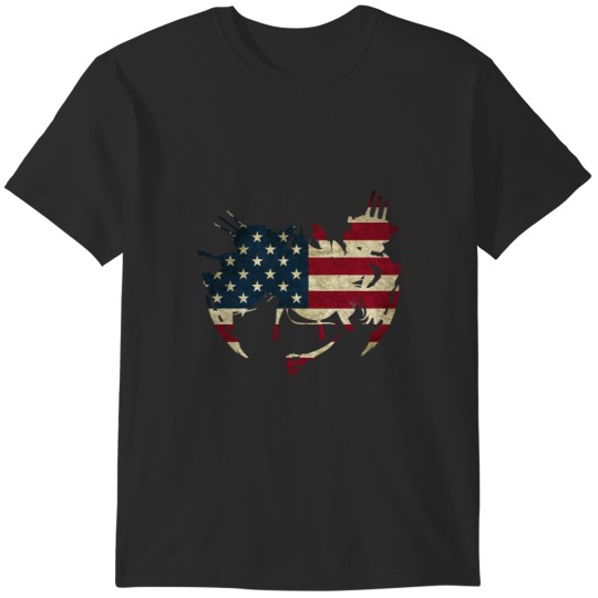 Discover US New Jersey, American Flag T-Shirts