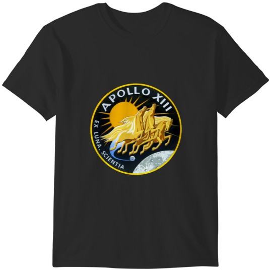 Discover NASA Apollo 13 1970 mission insignia badge emblem logo patch T-Shirts
