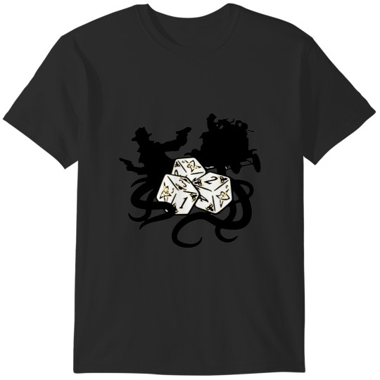 Discover Arkham Horror Dice T-Shirts