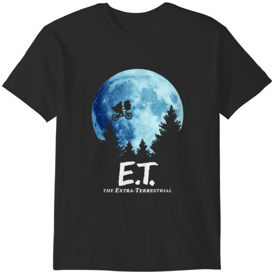 Discover ET The Extra-terrestrial The Moon T-Shirts