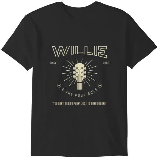 Discover Willie And The Poor Boys 1969 T-Shirts