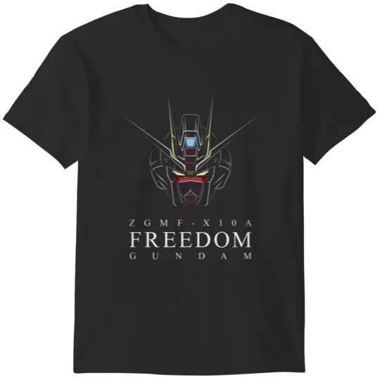 Discover ZGMF-X10A Freedom Gundam EdgeArt T-Shirts