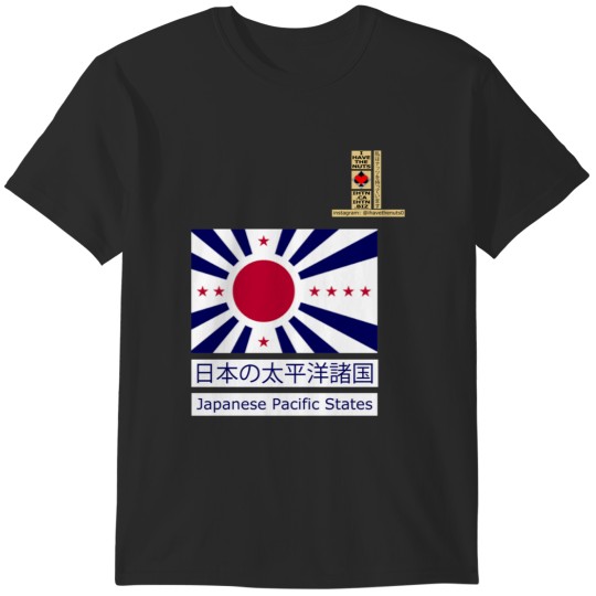 Discover Japanese Pacific States - The Man in the High Castle T-Shirts
