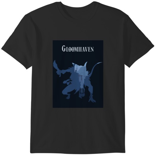 Discover Gloomhaven Mindthief-Minimalist Silhouette Style-Board Game Art T-Shirts