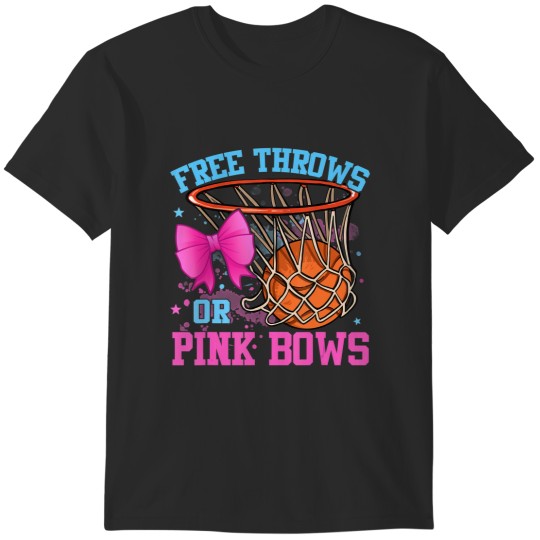 Discover free throws or pink bows pregnancy pink or blue t T-Shirts