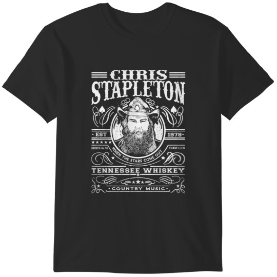 Discover Chris Arts Stapleton Singer Outfits Music Outlaws Classic T-Shirts