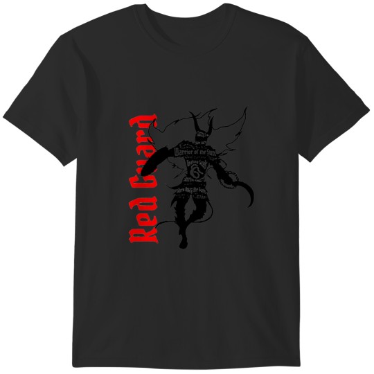 Discover Gloomhaven Jaws of the Lion Red Guard Silhouette T-Shirts