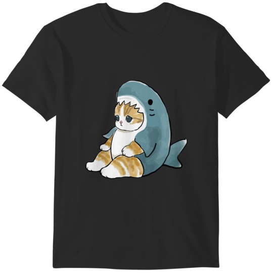 Discover mofu sand cute cat kitty meeeeow SHARK T-Shirts