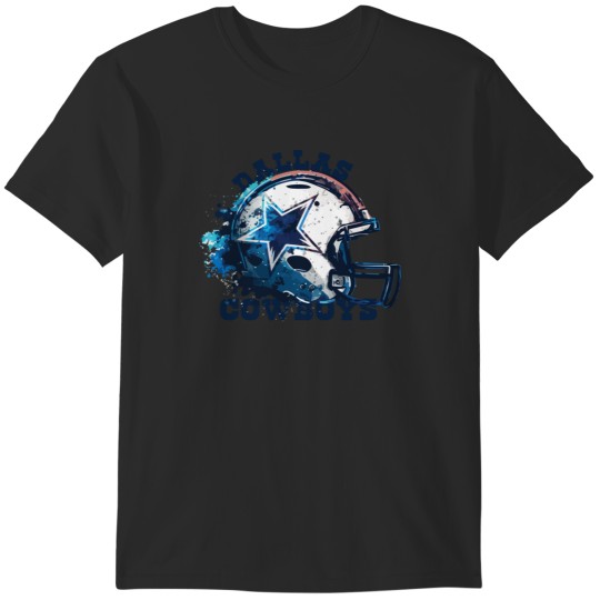 Discover Cowboys Helmet T-Shirts