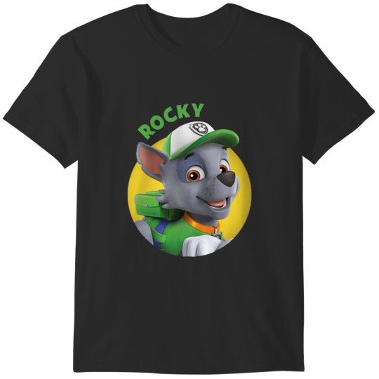 Discover Happy rocky - PawPatrol Logo (2022) T-Shirts