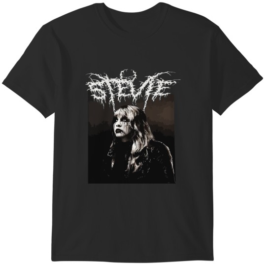 Discover Stevie Nicks Black Metal T-Shirts