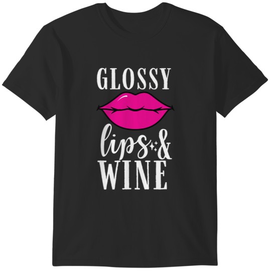 Discover Glossy lips T-Shirts