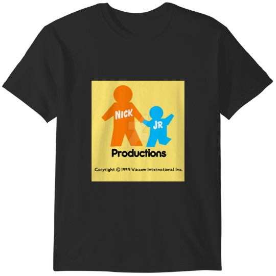 Discover Nick Jr Productions Logo RARE 1999 T-Shirts