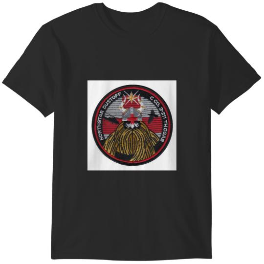 Discover US ArmyC CO. 2-211 GSAB NORTHSTAR DUSTOFF PATCH T-Shirts