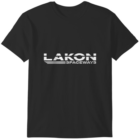 Discover Lakon Spaceways logo (white) T-Shirts