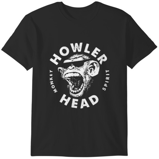 Discover Howler Head Monkey Kentucky Bourbon Whiskey T-Shirts