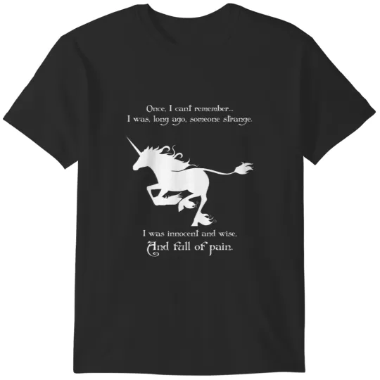 Discover The Last Unicorn Graphic Running T-Shirts