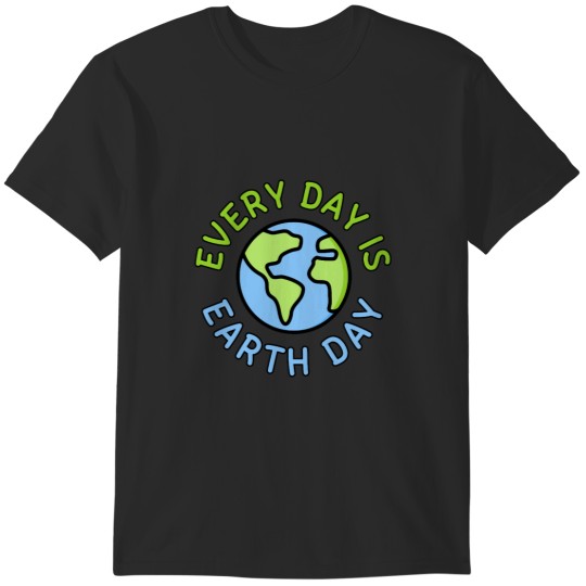 Discover Every day is Earth day - Sustainability, Green, Recycling, Carbon Neutral (2) T-Shirts