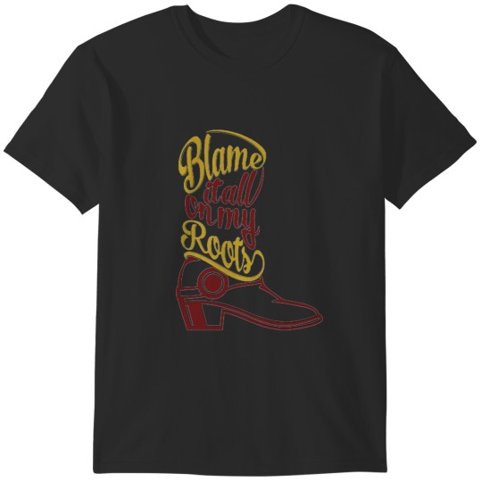 Discover Blame it all my Roots classic T-Shirts