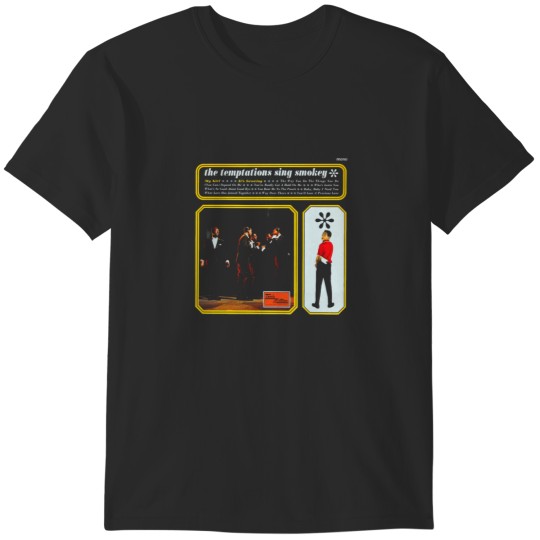 Discover The Music Temptations The Music Temptations Sing Smokey Album T-Shirts