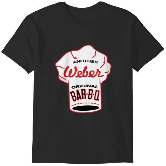 Discover Weber Vintage BARBQ hat logo T-Shirts