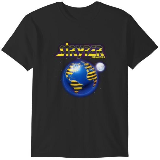 Discover Stryper - Yellow and Black Attack T-Shirts