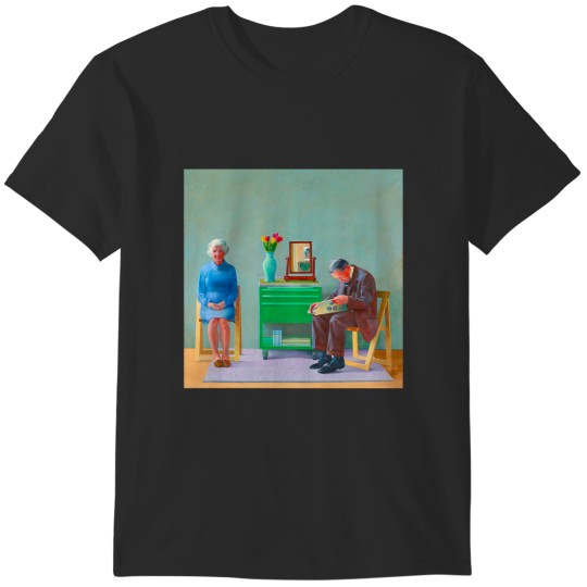 Discover the first major david hockney Art Board Print T-Shirts