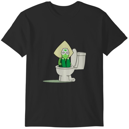 Discover Steven Universe - Peridot In the Toilet T-Shirts