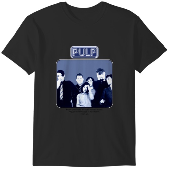 Discover Pulp English Rock Band Jarvis Cocker Candida Doyle Steve T-Shirts