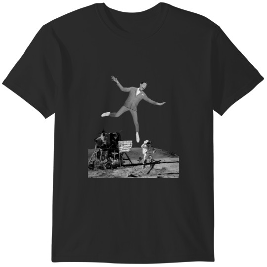 Discover Pee Wee Herman On The Moon T-Shirts