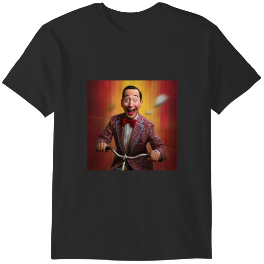 Discover pee wee herman on a bike T-Shirts