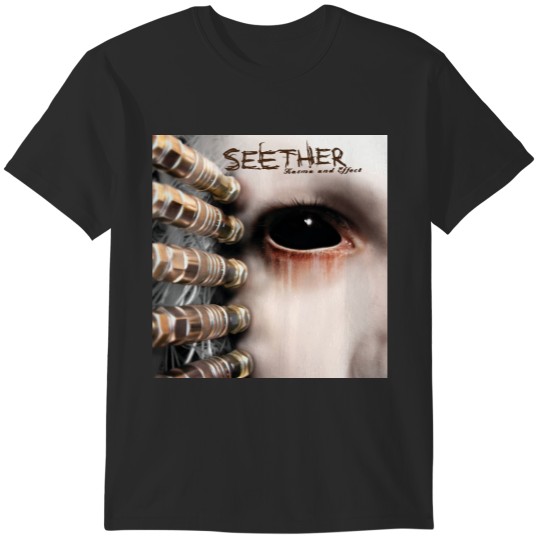 Discover Men_s Seether Karma and Effect Cotton T-Shirt T-Shirts