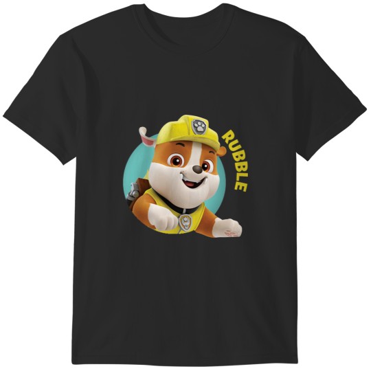 Discover Happy Rubble - PawPatrol Logo (2022) T-Shirts