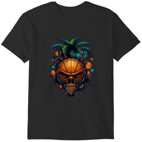Discover Africa Basketball T-Shirts