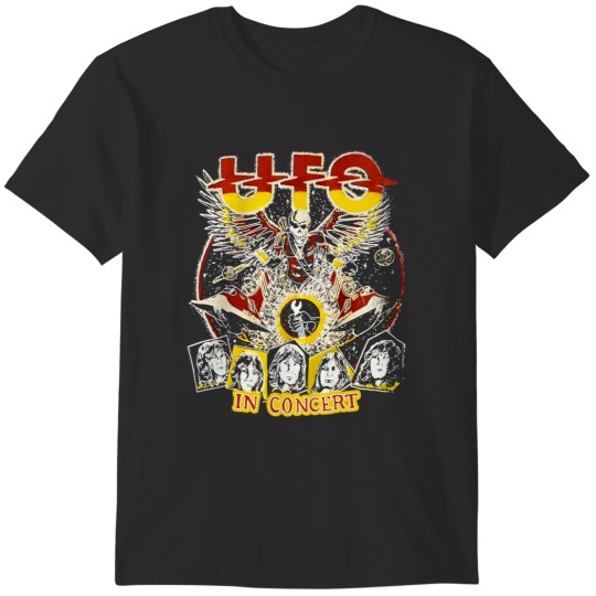 Discover Vintage 80s UFO Band Concert Tour T-Shirts