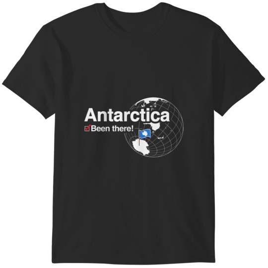 Discover i've been there flag of antarctica T-Shirts
