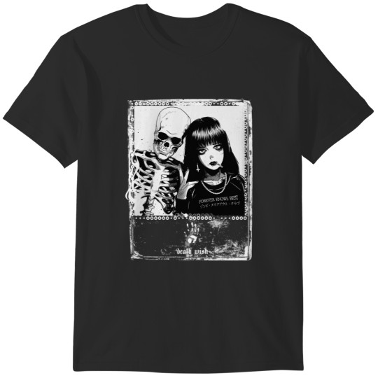 Discover DEAT'H WISH - zombie makeout club - zombie lowkey design T-Shirts