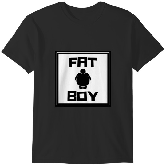 Discover Fat Boy - Overweight Guy Design T-Shirts