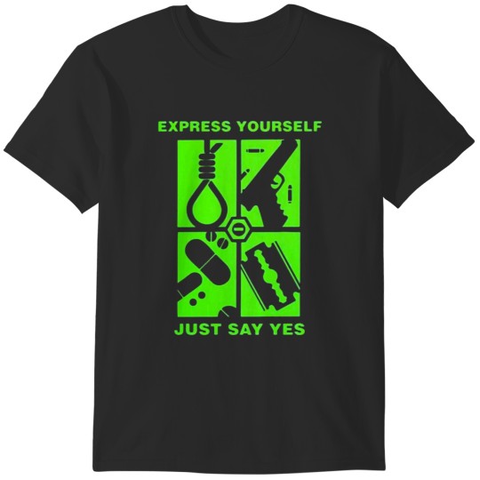 Discover Type O Negative Express Yourself Just Say Yes T-Shirts