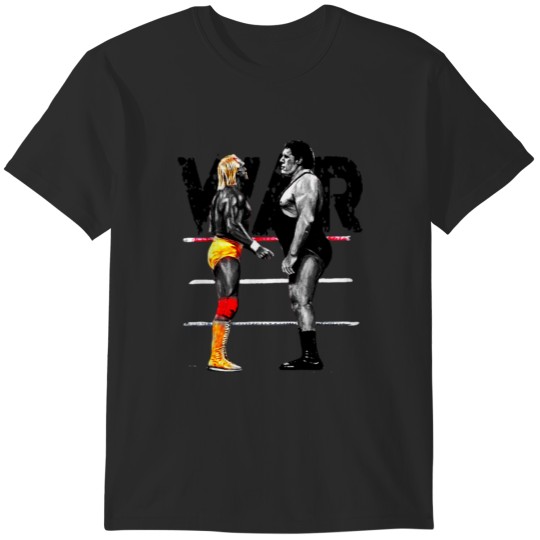 Discover !!! Andre the giant vs hulk hogan -Legends T-Shirts